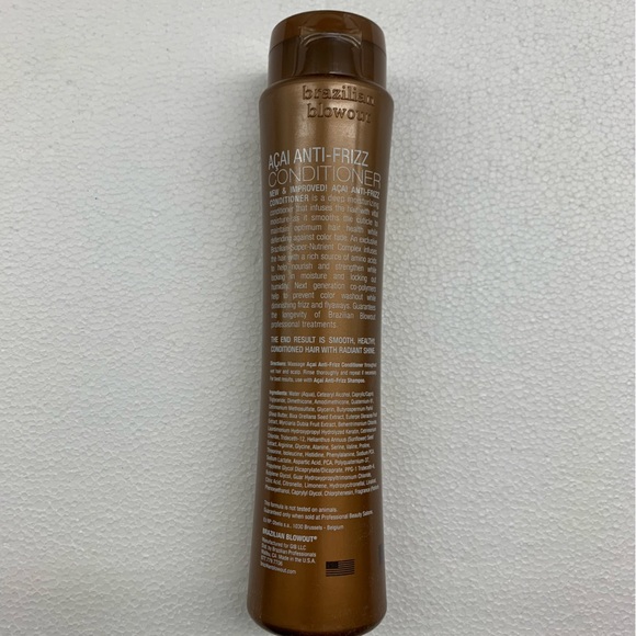 Brazilian Blowout Açaí Anti-Frizz Conditioner NWT 12 oz, licensed Cosmetologist - Picture 2 of 4